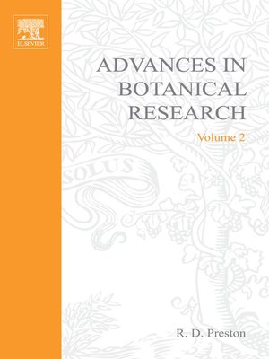 cover image of Advances in Botanical Research